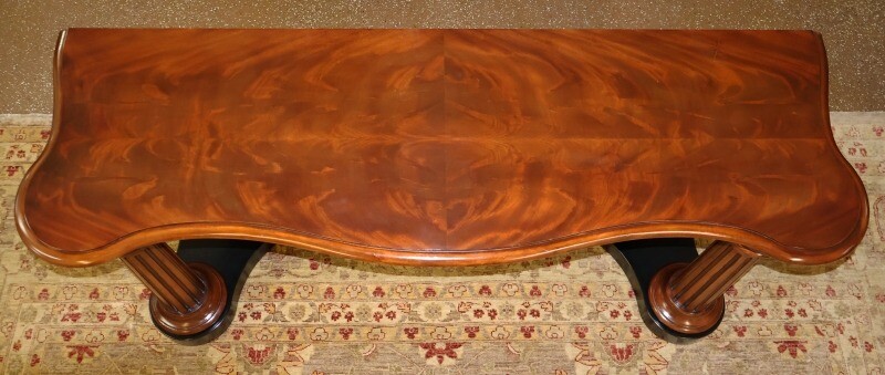 Ralph Lauren Flame Mahogany Neoclassical Server Buffet Sideboard Console Table