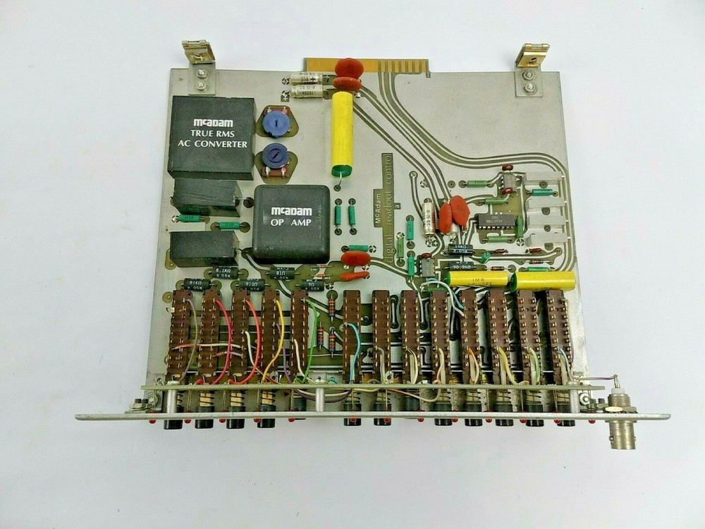 McAdams Digital Readout Control Board Vintage Electronic Component