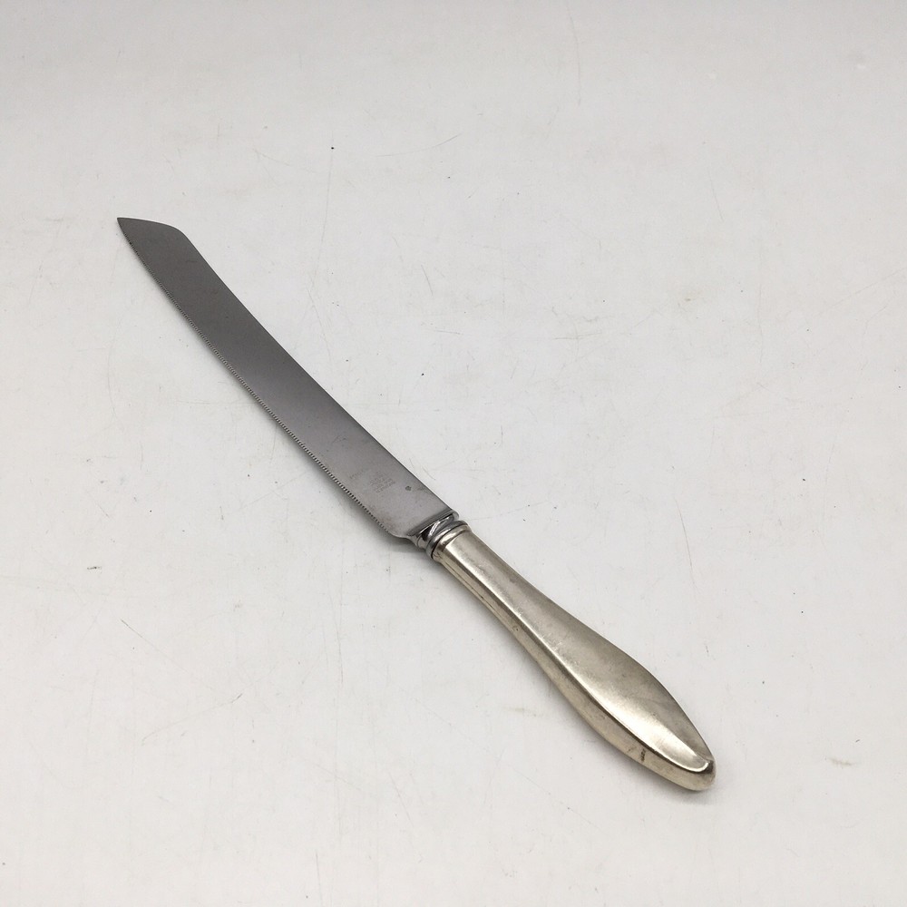 Vtg Reed & Barton Sheffield Cake Knife Silver Plate Silverplate Handle Long