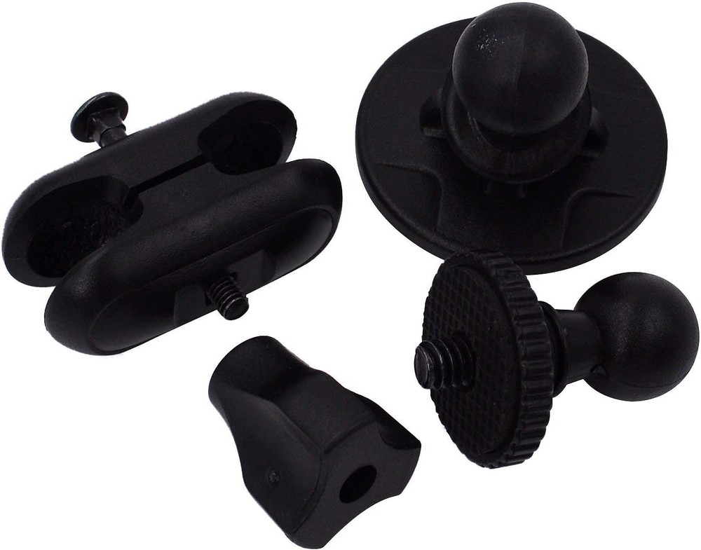 CH01C 1/4" Thread Camera Mount Holder Mini Adhesive 16mm Base - 3M