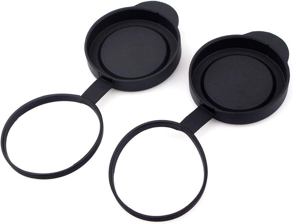Protective Rubber Objective Lens Caps for Fits Binoculars with 52-54 mm