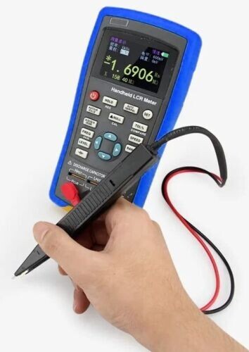 Handheld Multifunction Digital Resistance Inductance Capacitance Meter Tester