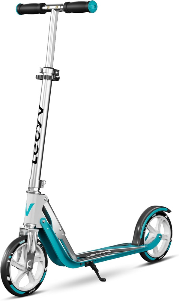 Scooter for Kids 6+ & Adults, Foldable, Lightweight Aluminum, Adjustable