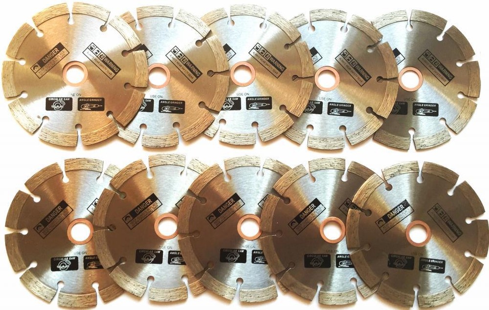 4'' segmented diamond blade for stone, brick, block and concrete