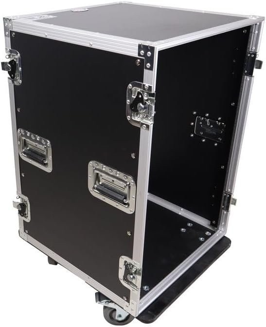 Prox Prox T-16RSS 16U Vertical Amp Rack Mount Flight Case with Caster Wheels