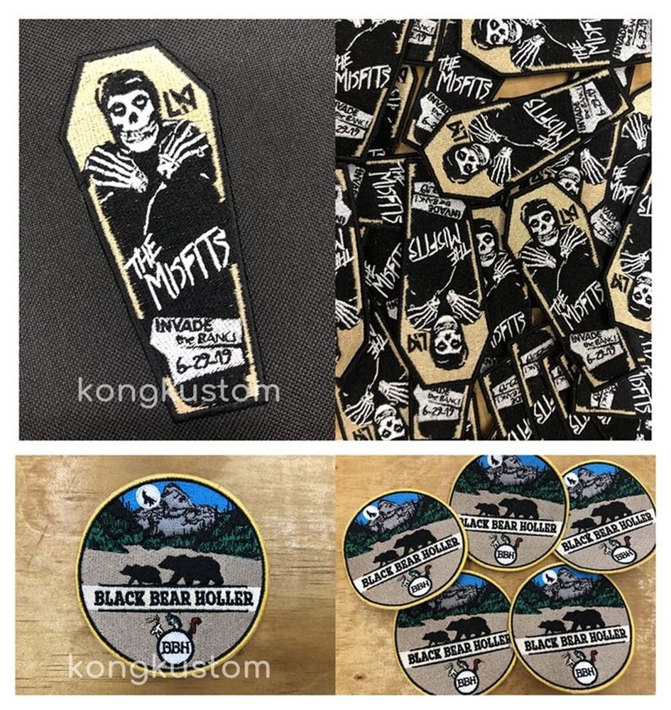 Custom Embroidered Personalized - Your Own Design Logo Image Patch