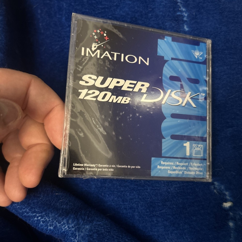 IMATION SUPER DISK  120 MB    (Brand New Sealed)