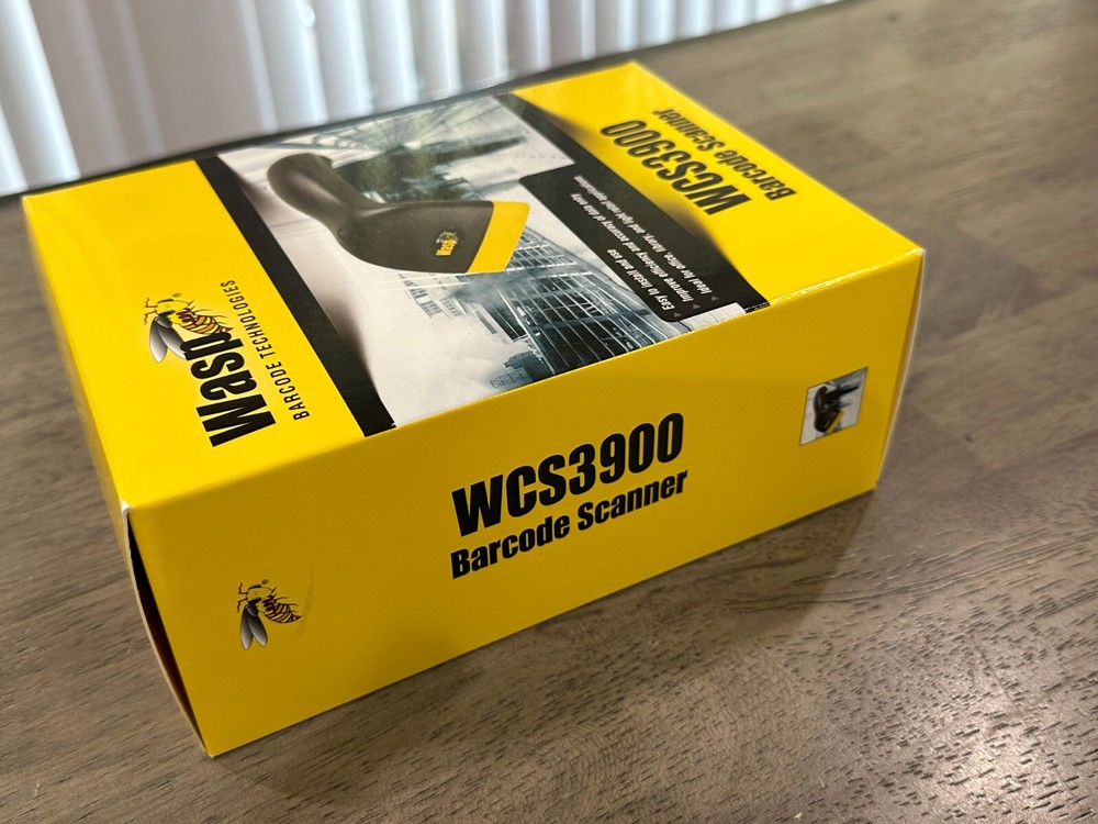 Wasp WCS3900 Barcode Scanner / Handheld / USB / PS2 Cable