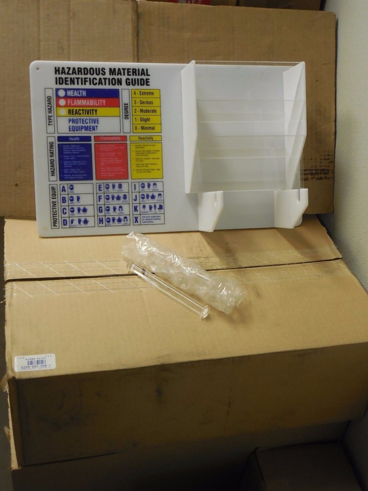 PRINZING HAZARDOUS MATERIAL IDENTIFICATION GUIDE DISPLAY 366-74 #36674