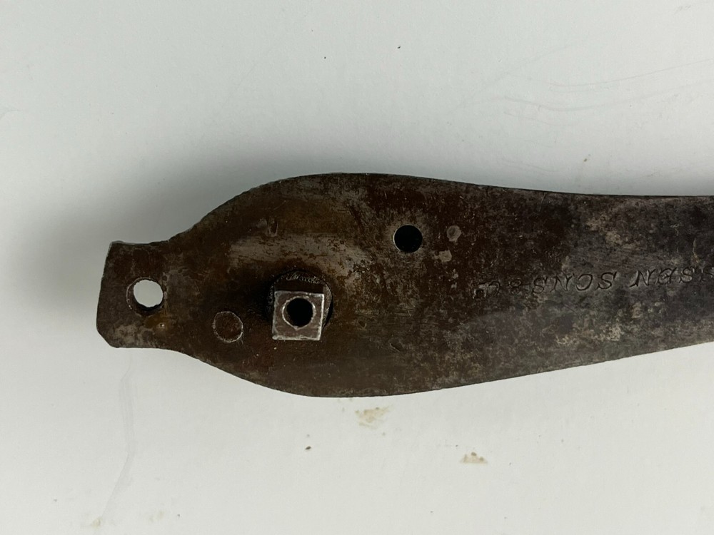 Antique Side Lock Assembly Main Spring Action Percussion rifle Janssen & Sons