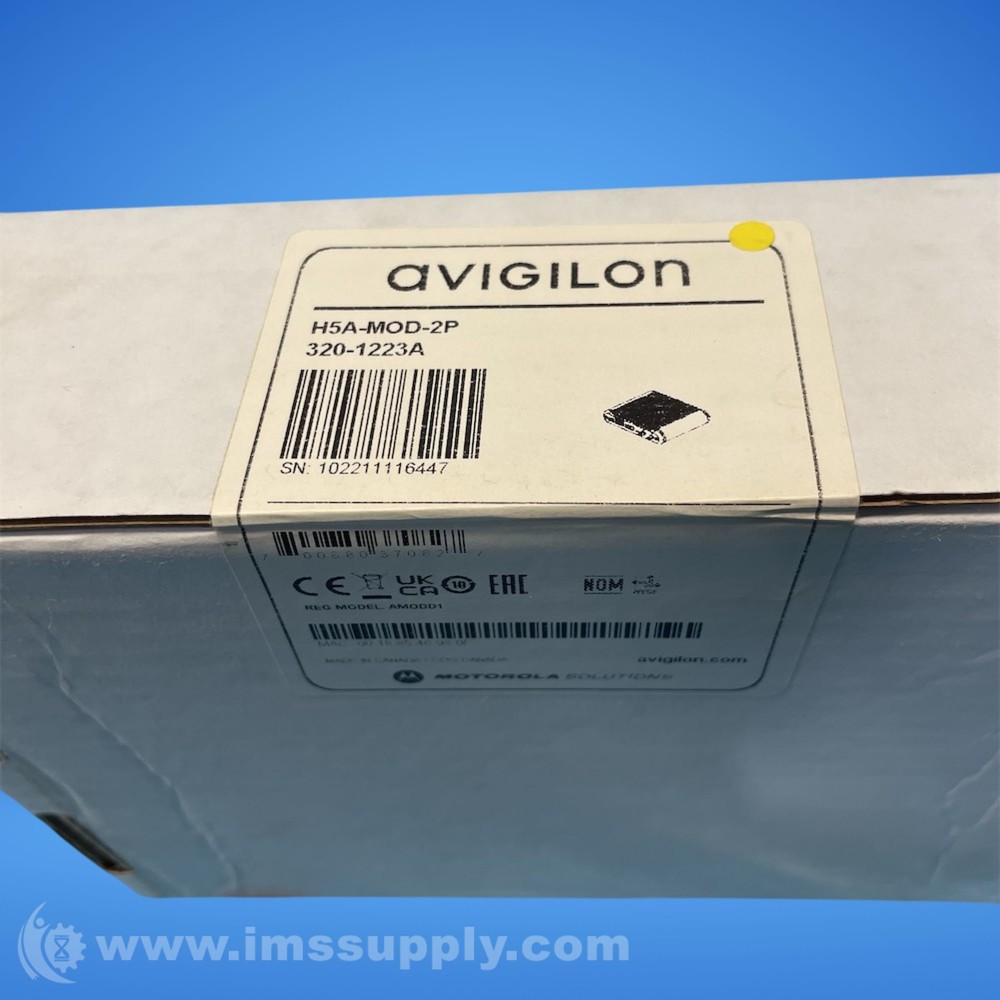 Avigilon H5A-MOD-2P Modular Camera FNFP