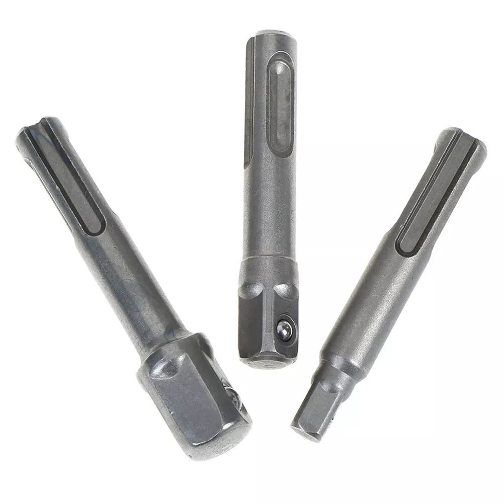 5pcs SDS Plus 1/4 Hex Socket Driver Screwdriver Bit Hammer Drill Bit Set