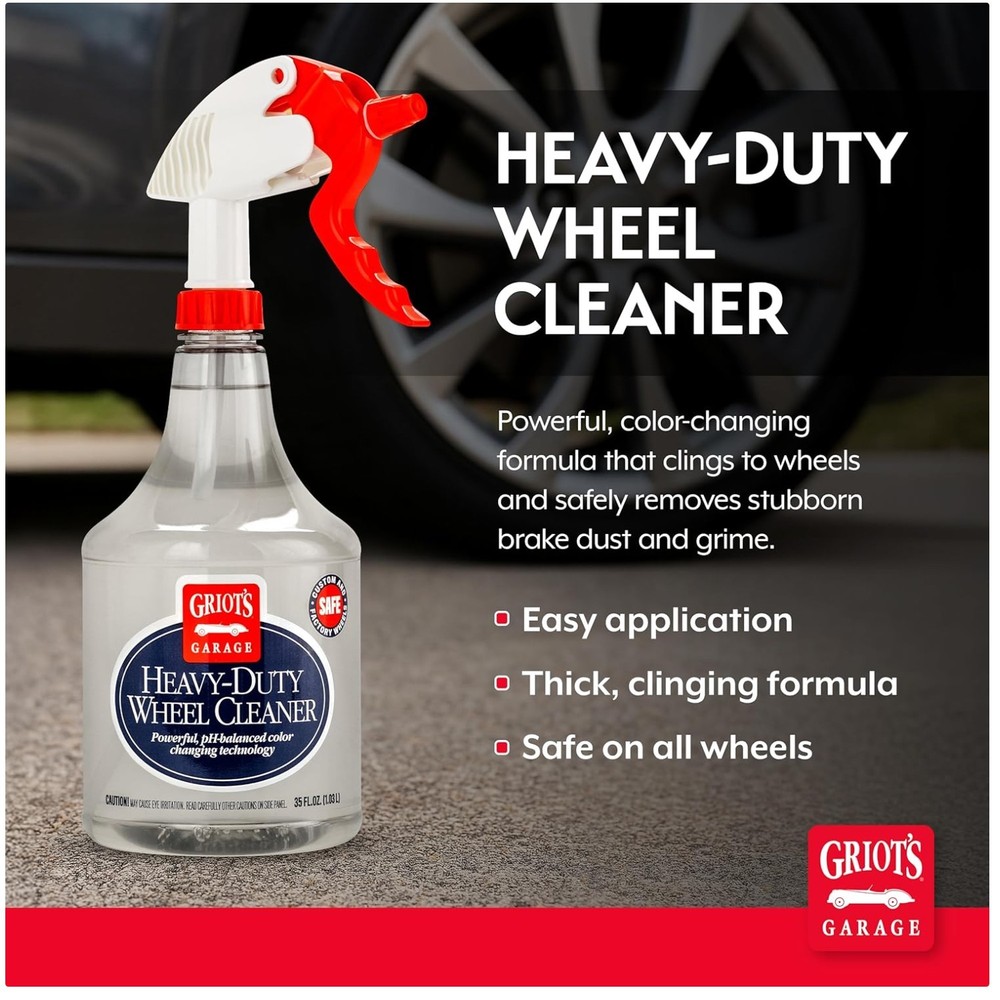 Powerful Brake Dust Remover - Safe for All Wheel Finishes