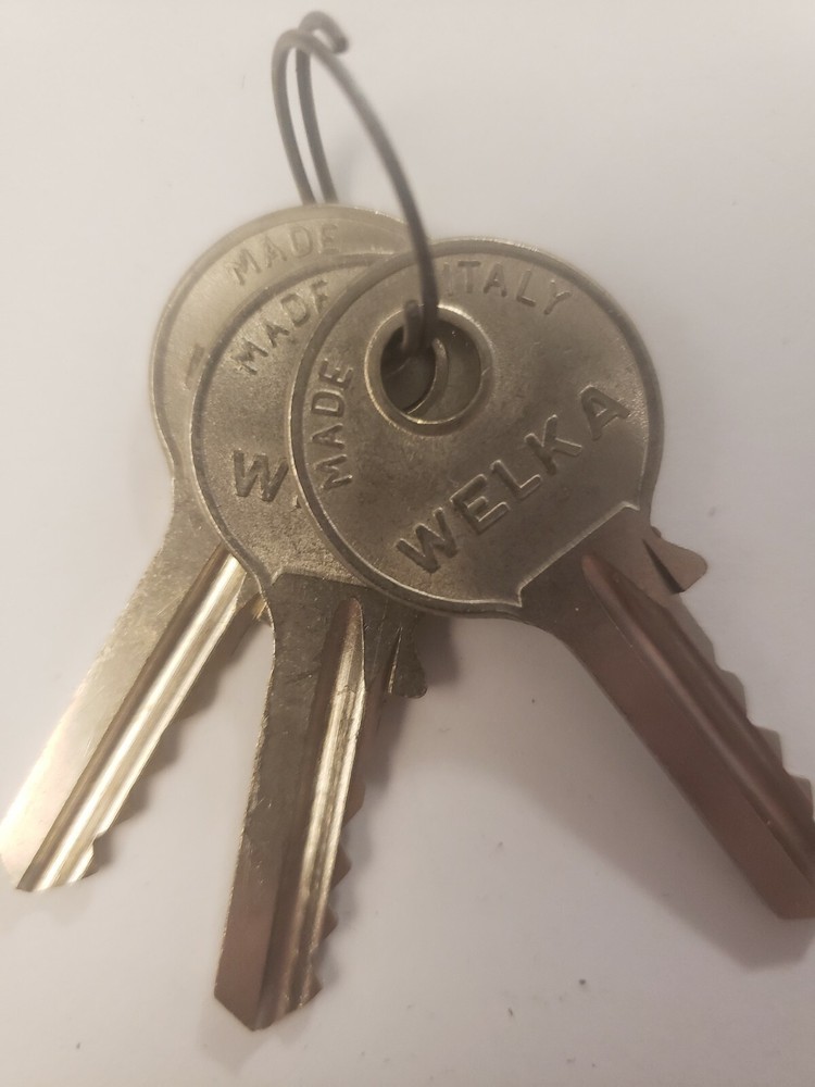 Welka Sliding Door Lock Double Side Key