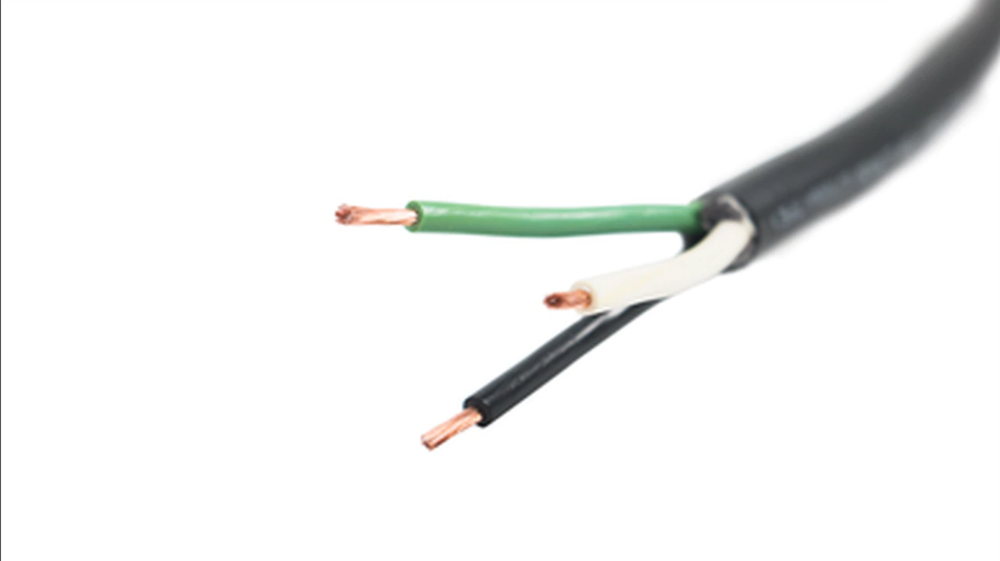 PowerCON Blue/Grey Extension Cable 12AWG, 25 ft