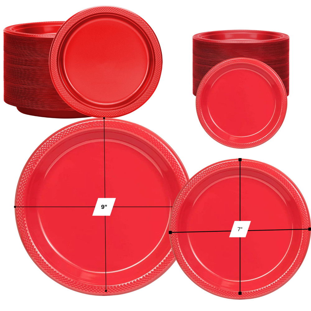 COMBO-PARTY SET: Complete Disposable Dining Solution for Your Event