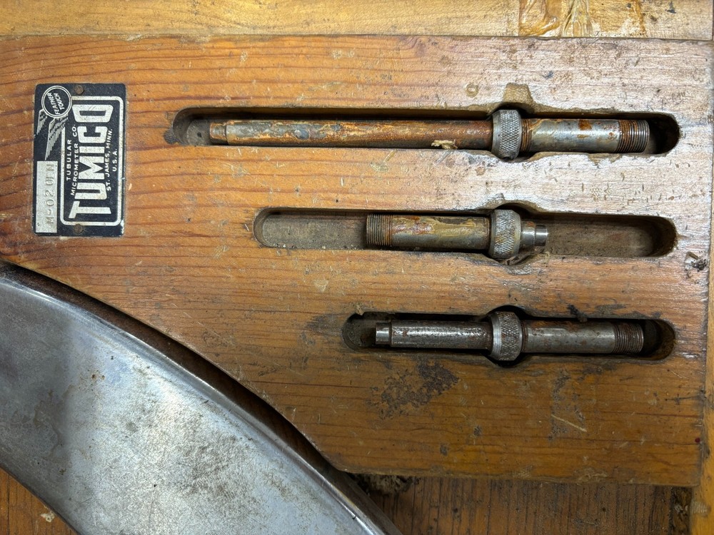 SCHERR TUMICO INTERCHANGEABLE MICROMETER SET M-020LN