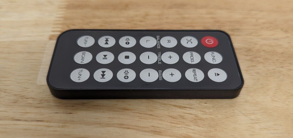 Innovative Technology ITCDS-5000R Remote Controller Only Black