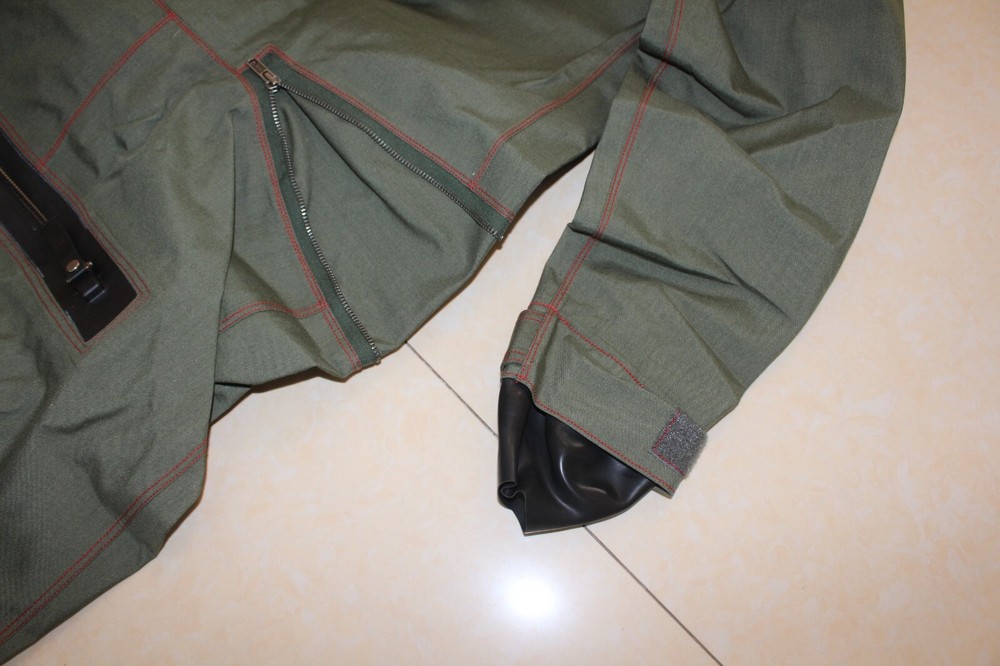 Navy Green Immersion Protection Suit pilot flight suit