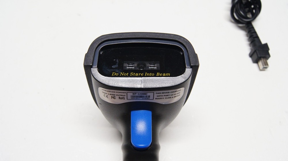 Netum NT-1228BC | Wireless BlueTooth Barcode Scanner | w/ USB Cable & Battery