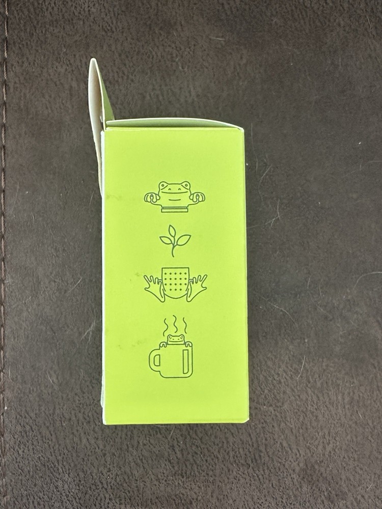New Fred Tea Frog Silicone Loose Tea Infuser Reusable - Never Used!