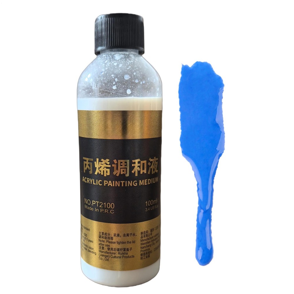 Propylene blending solution Acrylic Paint Thinner 100ml Acrylic Fluid Medium