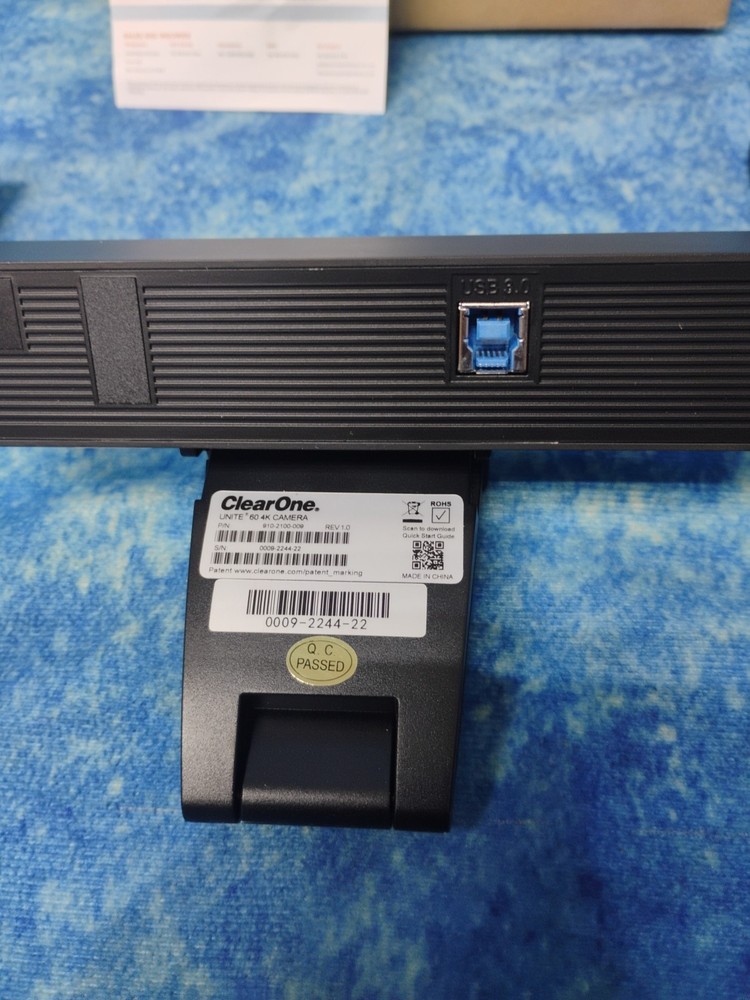 ClearOne Unite 60 4k Camera, 910-2100-006