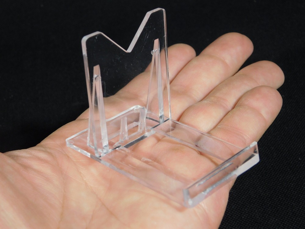 Easel Display Stand Small Size Adjustable Clear