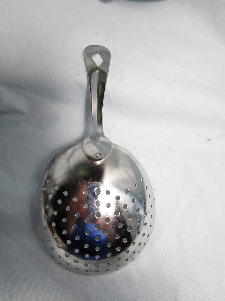 Professional Barware Stainless Steel Bar Julep Strainer
