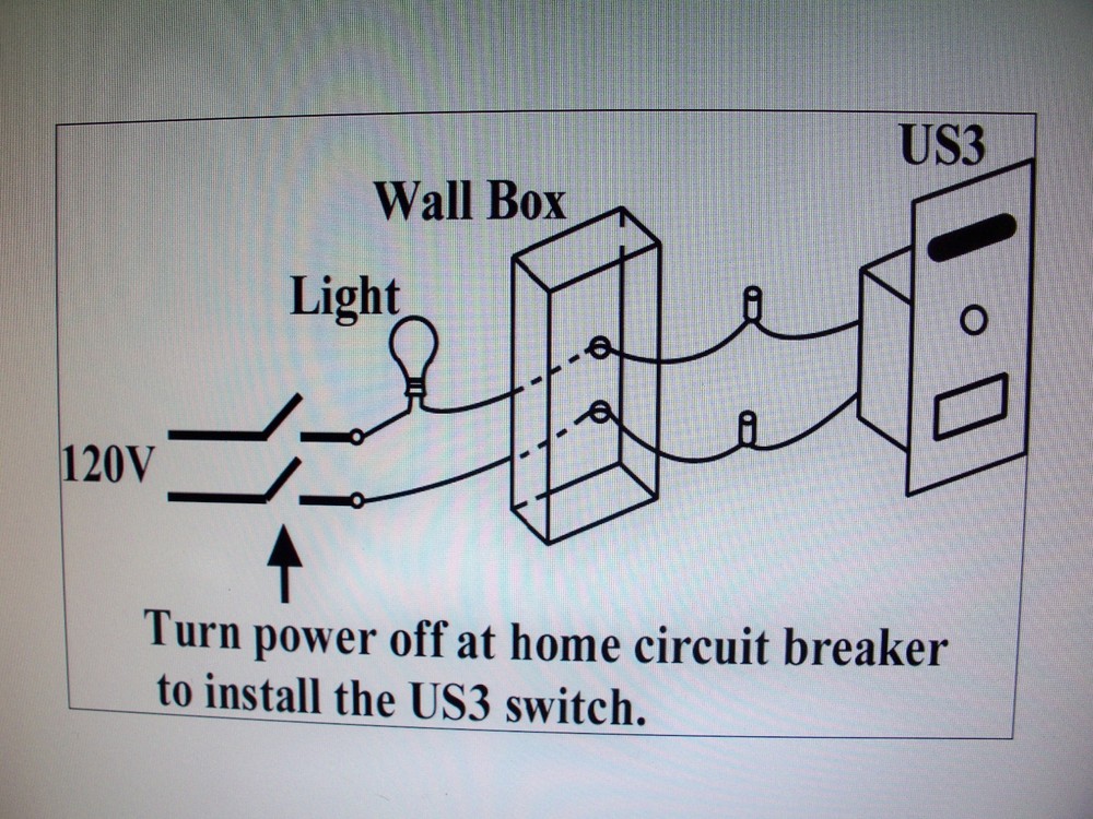 US-3 Smart Wall Switch: Touchless, Remote control, Timer wall Switch