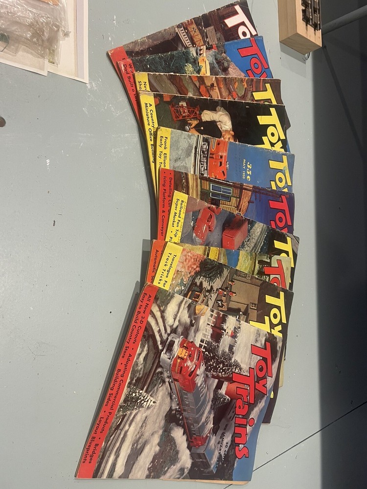 model train magazines from the 1950’s