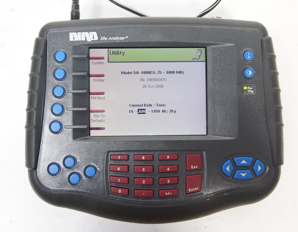 Bird SA-6000EX Site Analyzer 25MHz - 6000MHz