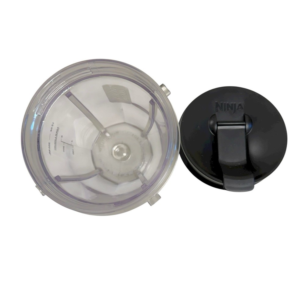 Ninja 12 Oz Replacement Cup For Nutrit Ninja Blender with a Lid