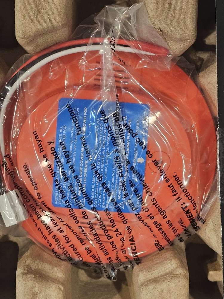 KIDDE Ring-Enabled Smart Smoke Detector, Wired, RGSAR-RW