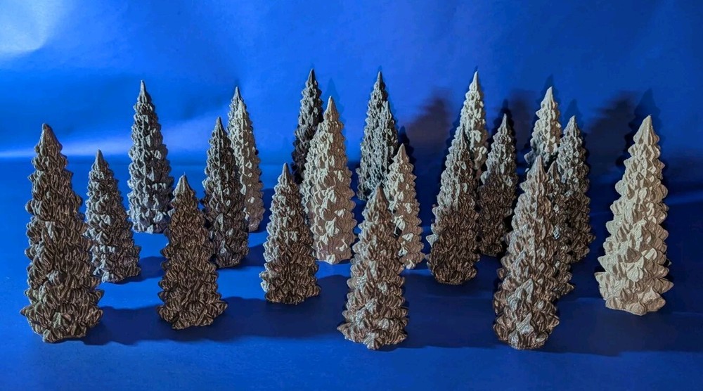 25 Extra Large Tree Scatter Terrain Bundle for War Gaming Scenery