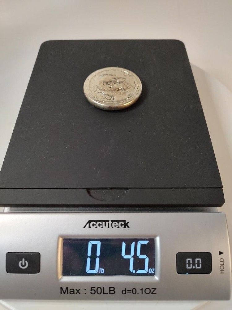 Dragon round Solid Brass Handmade 4.5 Oz