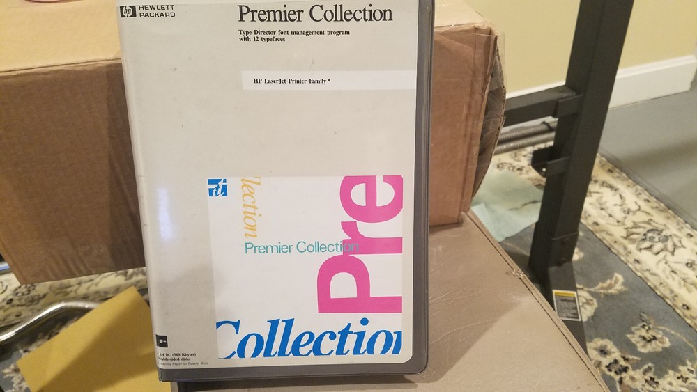 HP Premier Collection Typeface Fonts