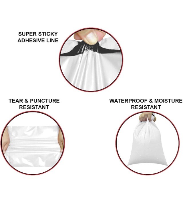 Poly Mailers Shipping Envelopes Self Sealing Plastic Mailing Bags Choose Size