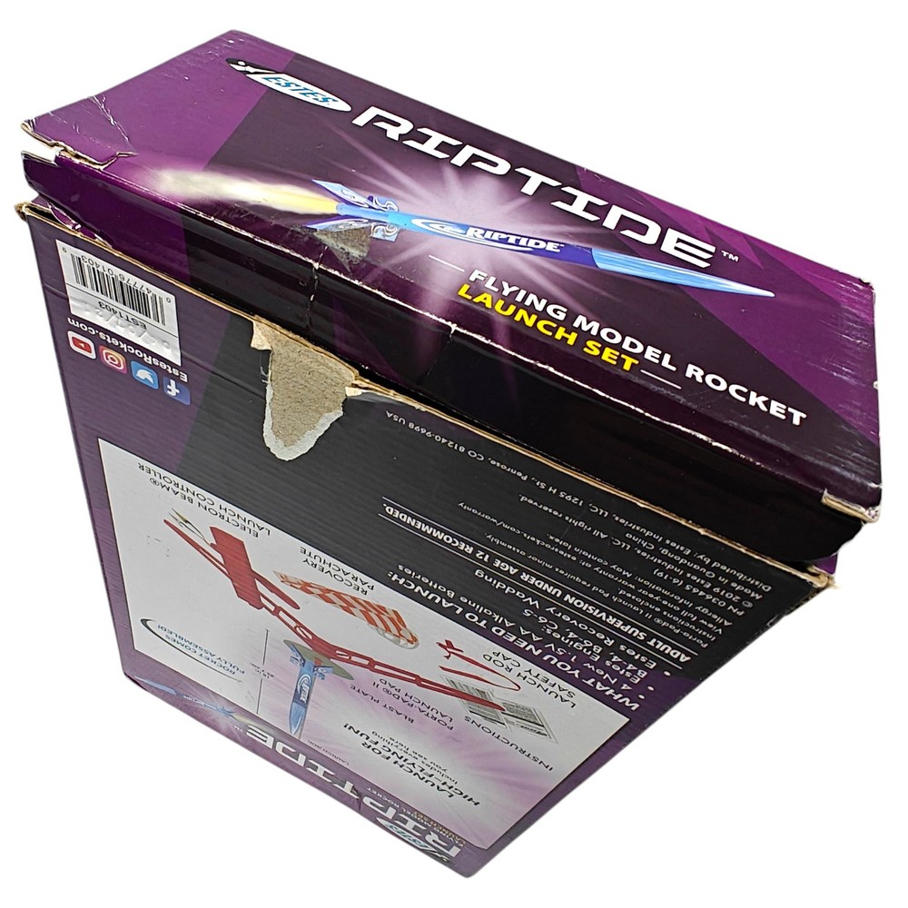 Estes Flying Model Rocket Starter Kit Riptide EST 1403