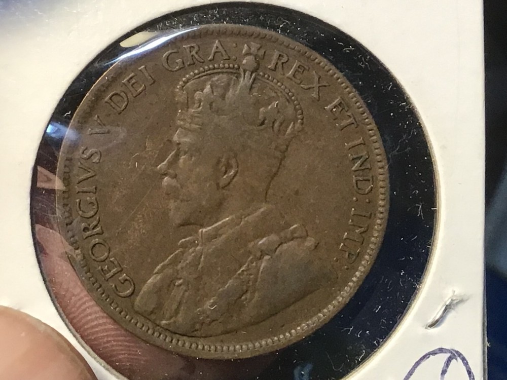1918 Canada Large Cent, 1 Coin