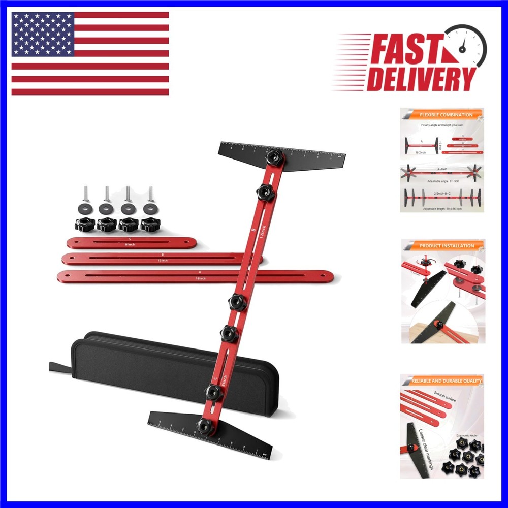 Multi-Functional Stair Tread Tool Kit - Ideal for Home Woodworking Projects