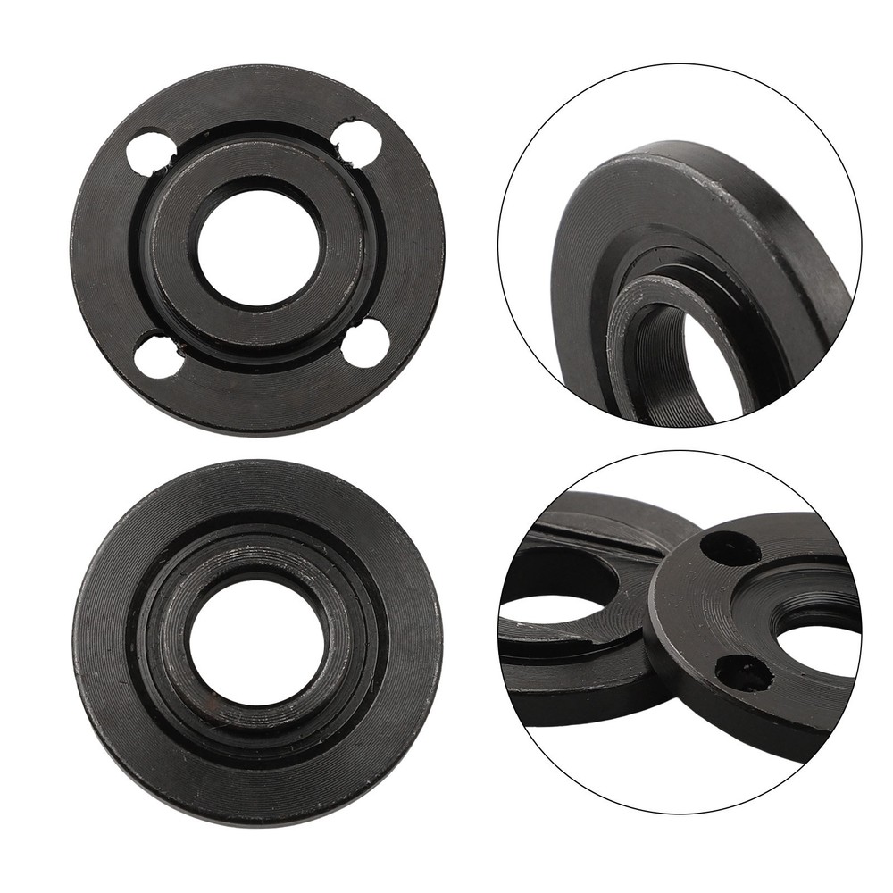 Angle Grinder Accessory Set Includes Two For M14 Pressure Plates And Nuts