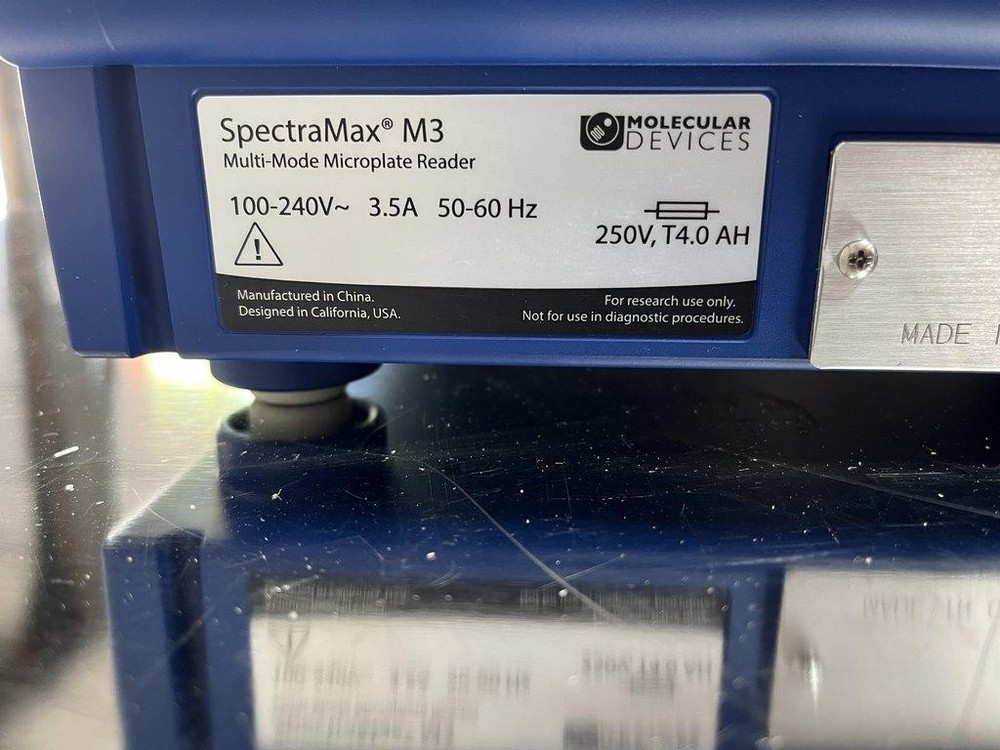 Molecular Devices SpectraMax M3 Microplate Reader Multi-Mode Lab Eq (BB3374626)