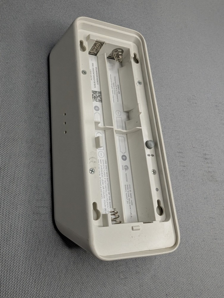 Xfinity XHK1-UE Security Alarm Keypad White Home Security With Replacement Back