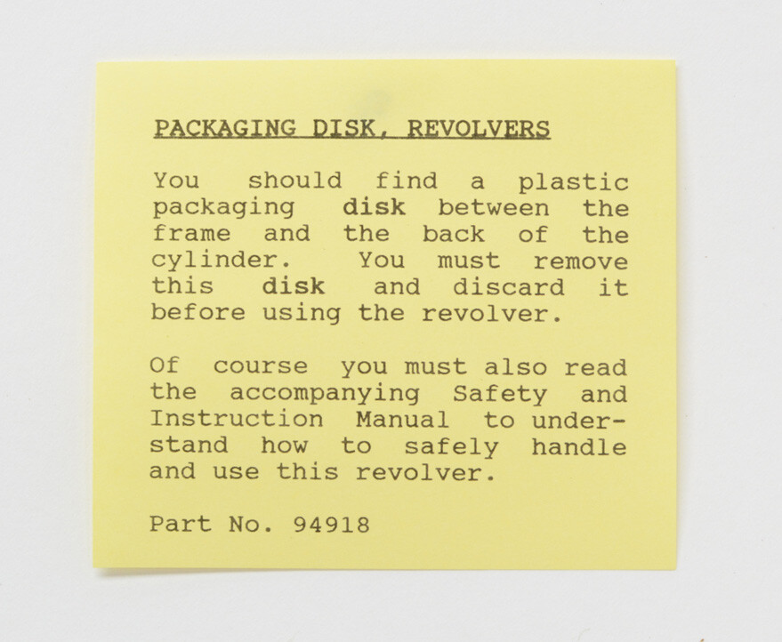 Colt Python Box, OEM Case, With 1990 Manual, And Much More!