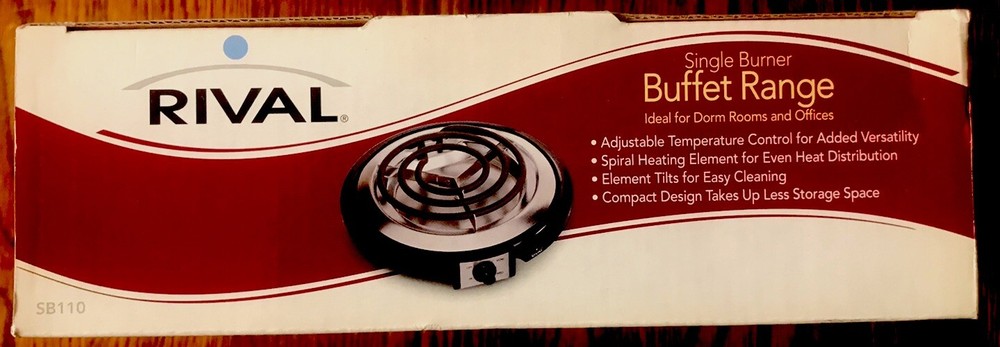 Rival Single Burner Buffet Range SB110-3005