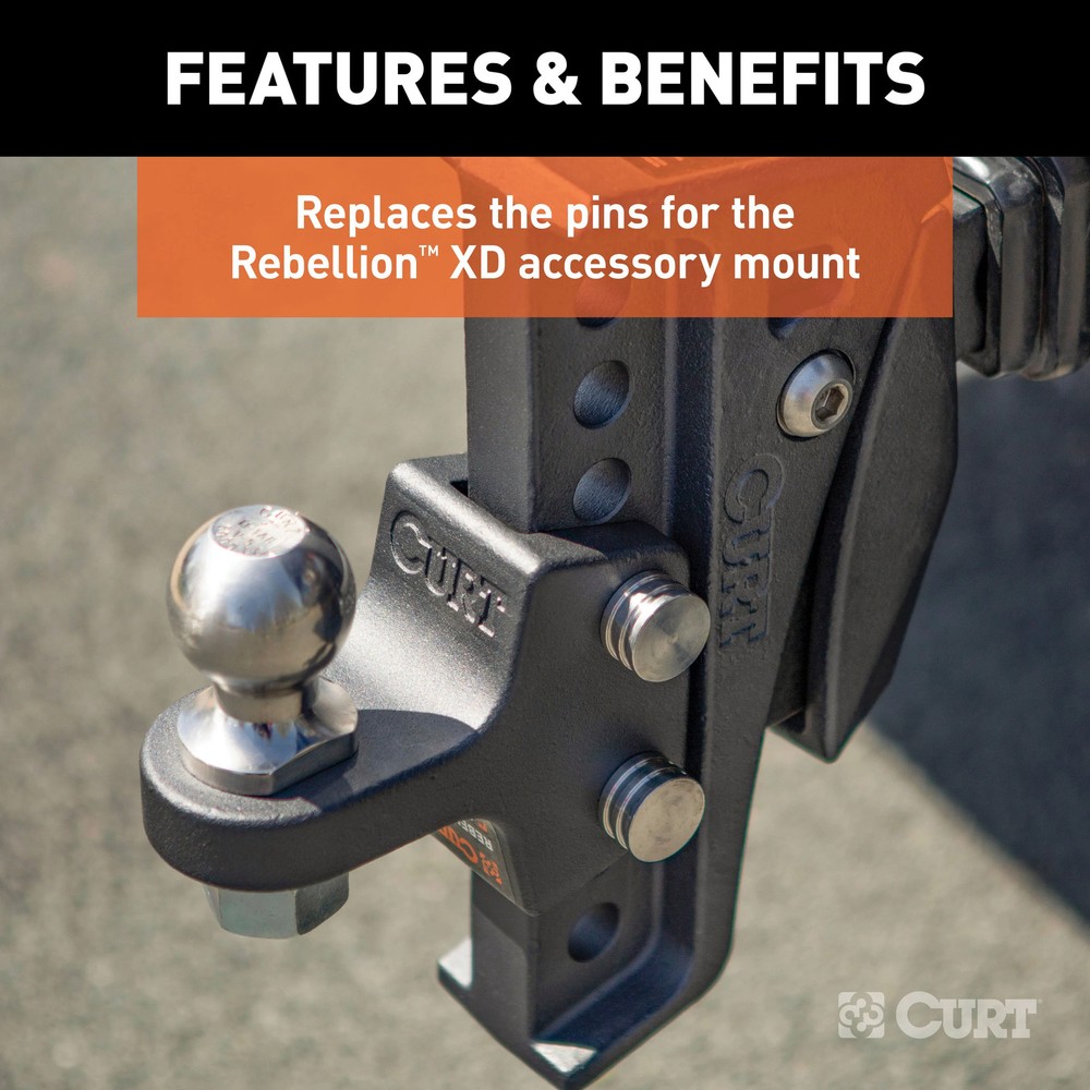 Curt Replacement Rebellion XD Accessory Mount Pins