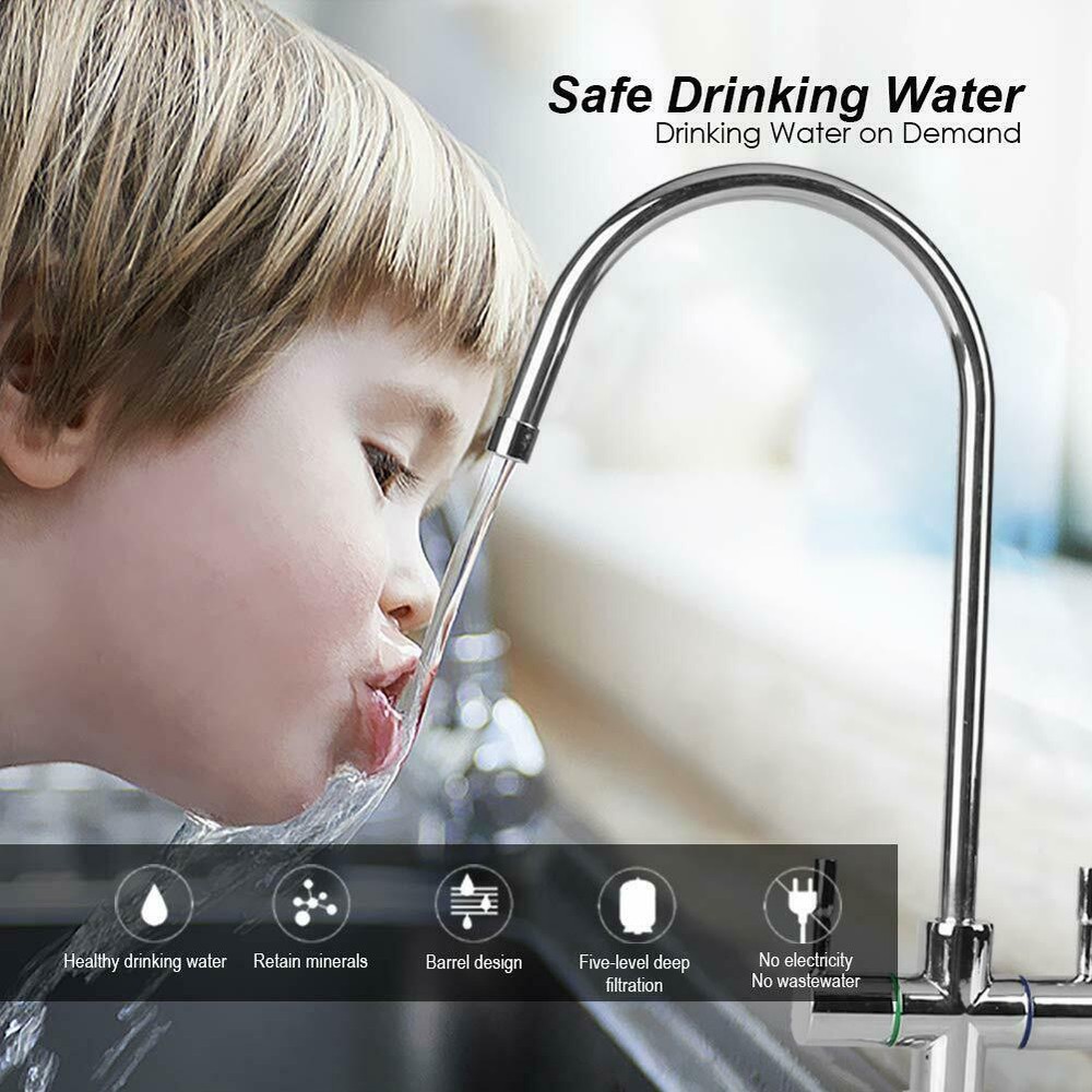 5 Stage Reverse Osmosis System Drinking Water Filtration System Water Purifier