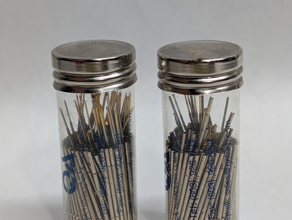 QA Technology Series Electronic Probe Test Tips Assorted Pieces 2 Vials