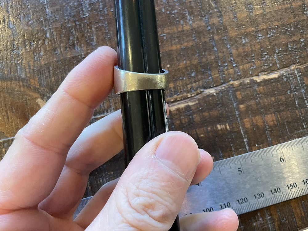 ORIGINAL WWII US EAGLE TRENCH ART RING